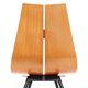 Chair model GA mid-century plywood by Hans Bellmann