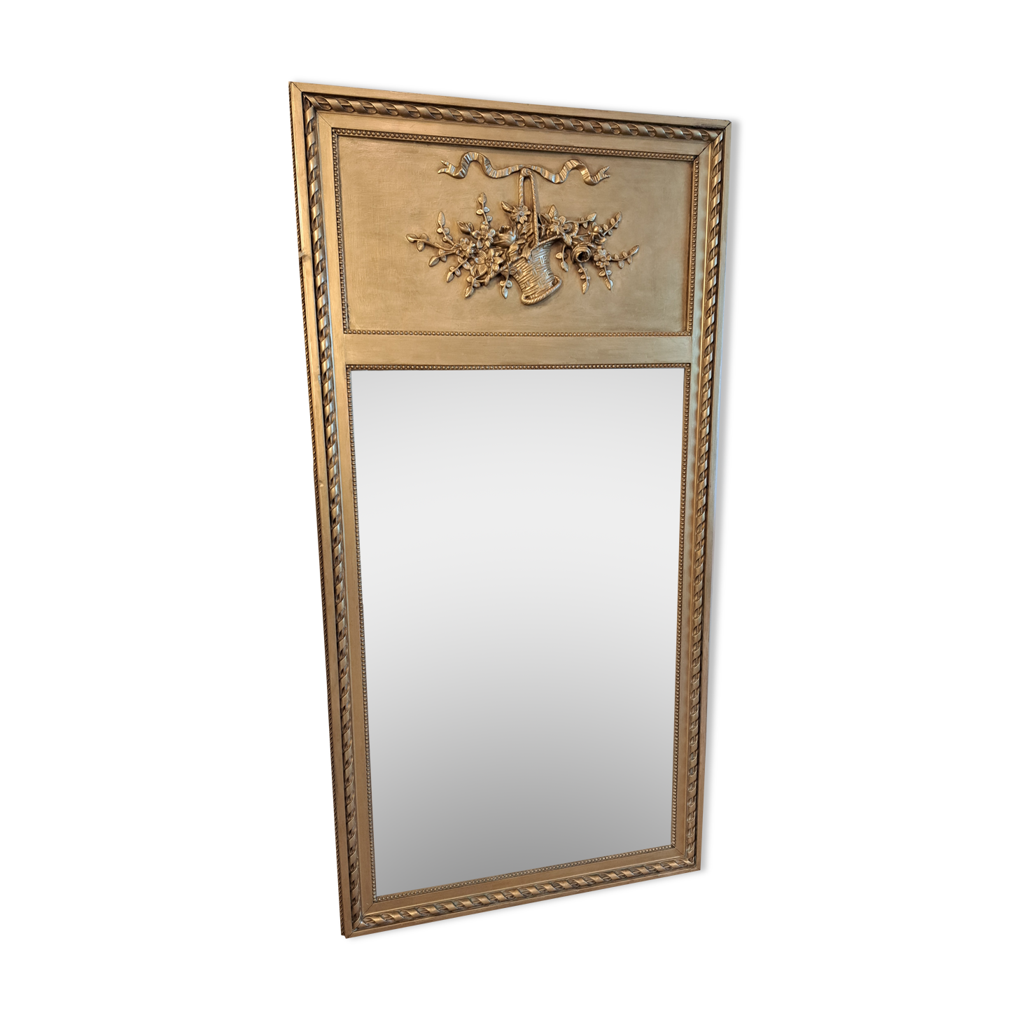 Trumeau mirror in Louis XVI style