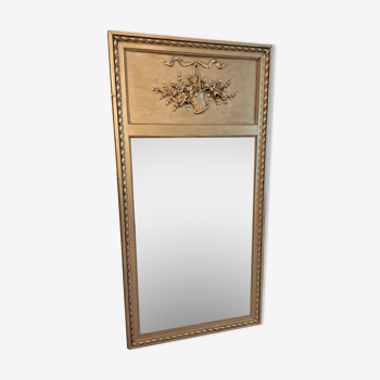 Trumeau mirror in Louis XVI style