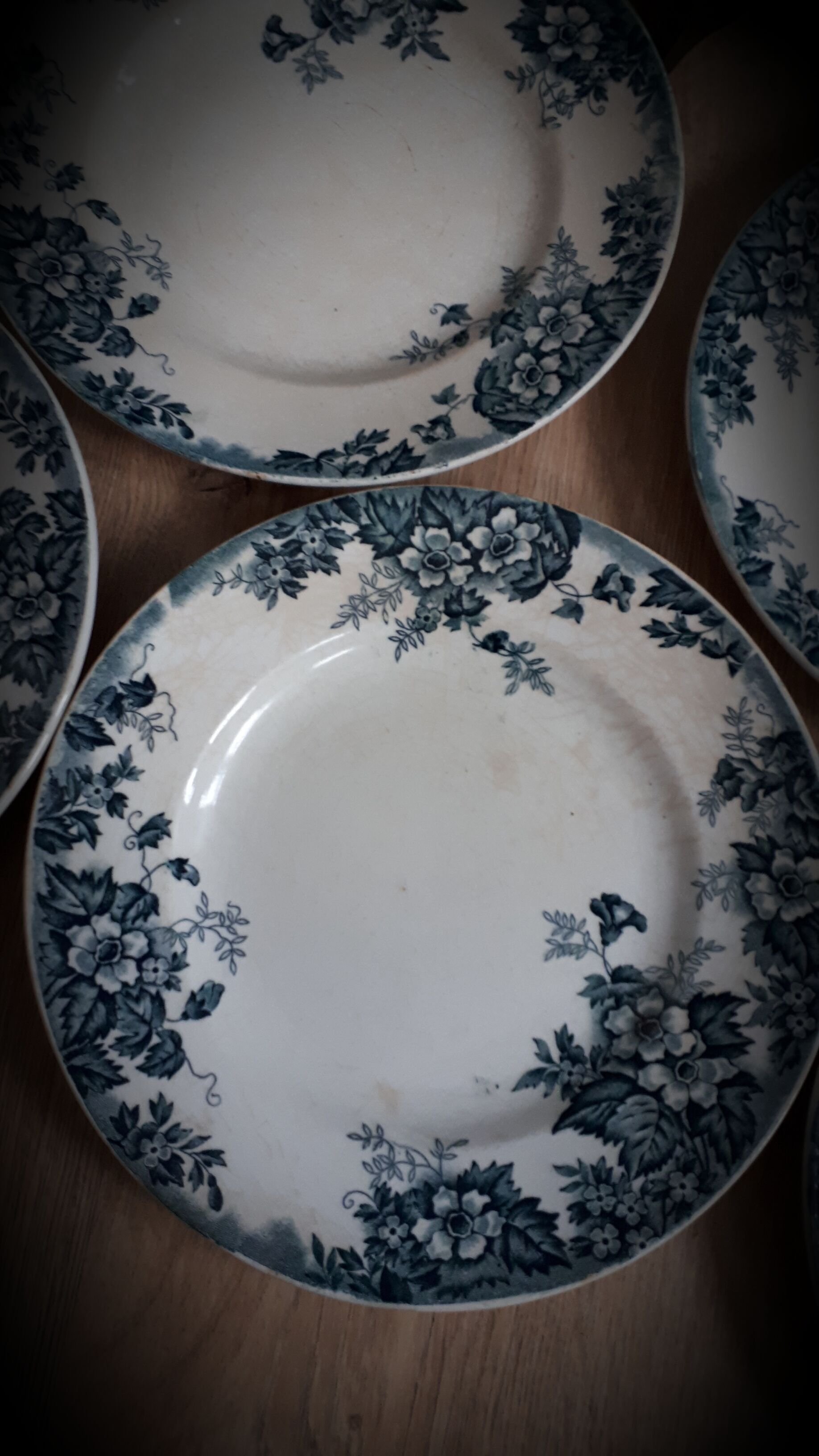 6 Marie Louise flat plates