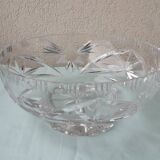 Crystal salad bowl