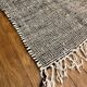 Carpet kilim zanafi black and white100x114cm