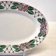 Antique oval dish from Sarreguemines, "Turbigo" model