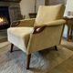 Fauteuil vintage en bois