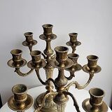 Pair of gilt bronze candlesticks