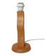 Organically shaped pine lamp base, 1980s