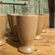 Mazagrans cups in artisanal stoneware by 4