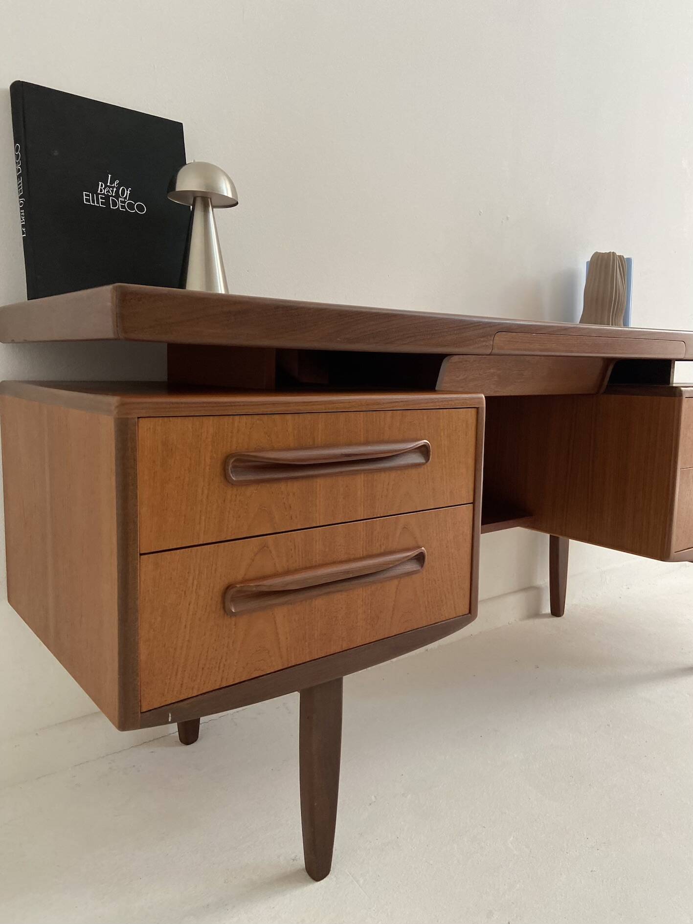 teak desk by Gplan