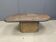 Table basse brutaliste en pierre d'ardoise, années 1980