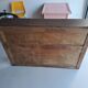 Old wooden shelf