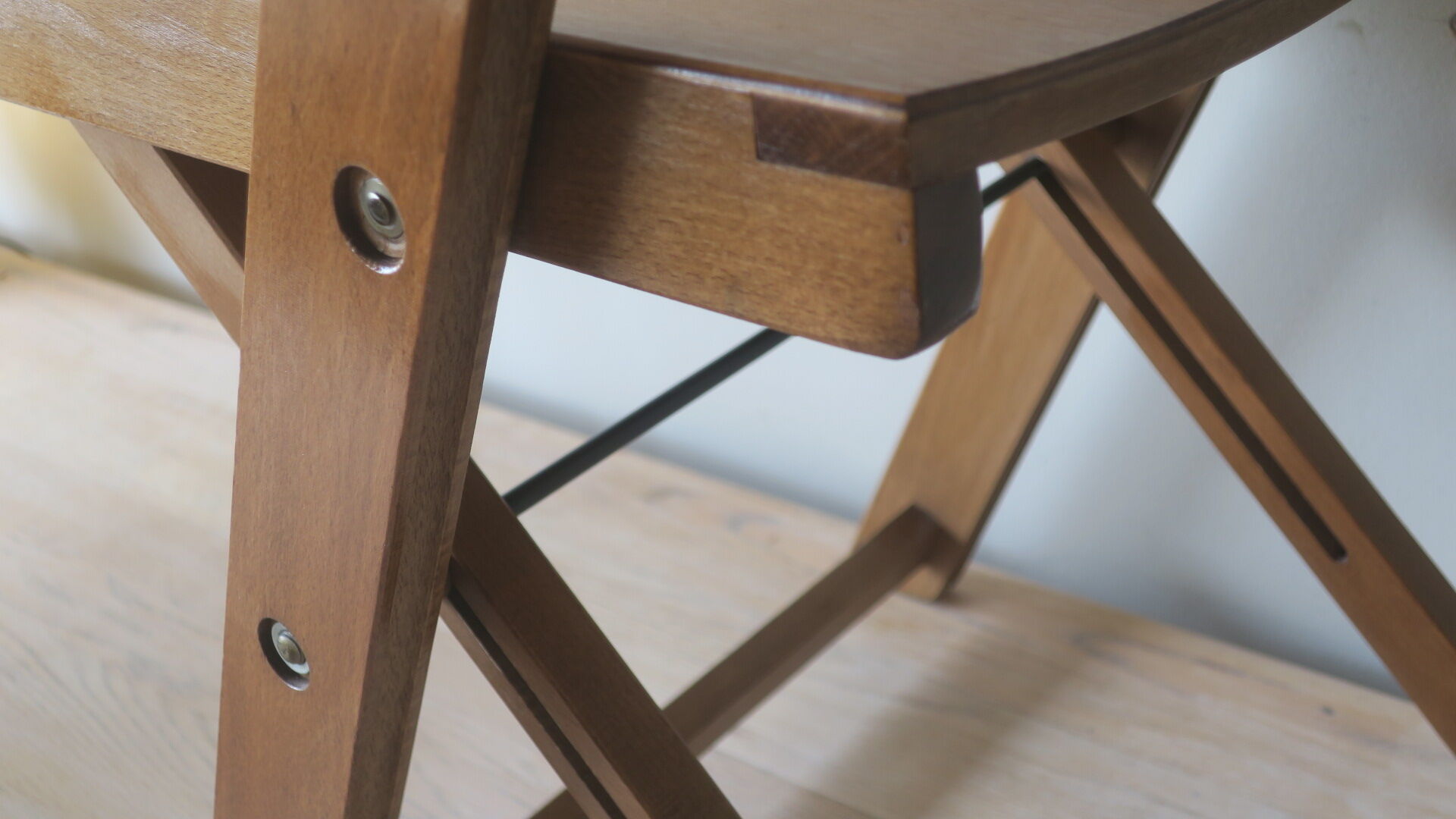 Ensemble de 4 chaises pliantes du milieu du siècle