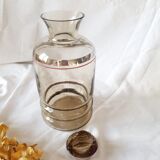 Amber art deco carafe 30s