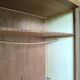Art Deco wardrobe with mercury mirror