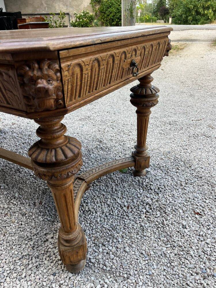 Table en chêne massif d’époque