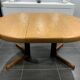 Baumann vintage 1970s extendable table