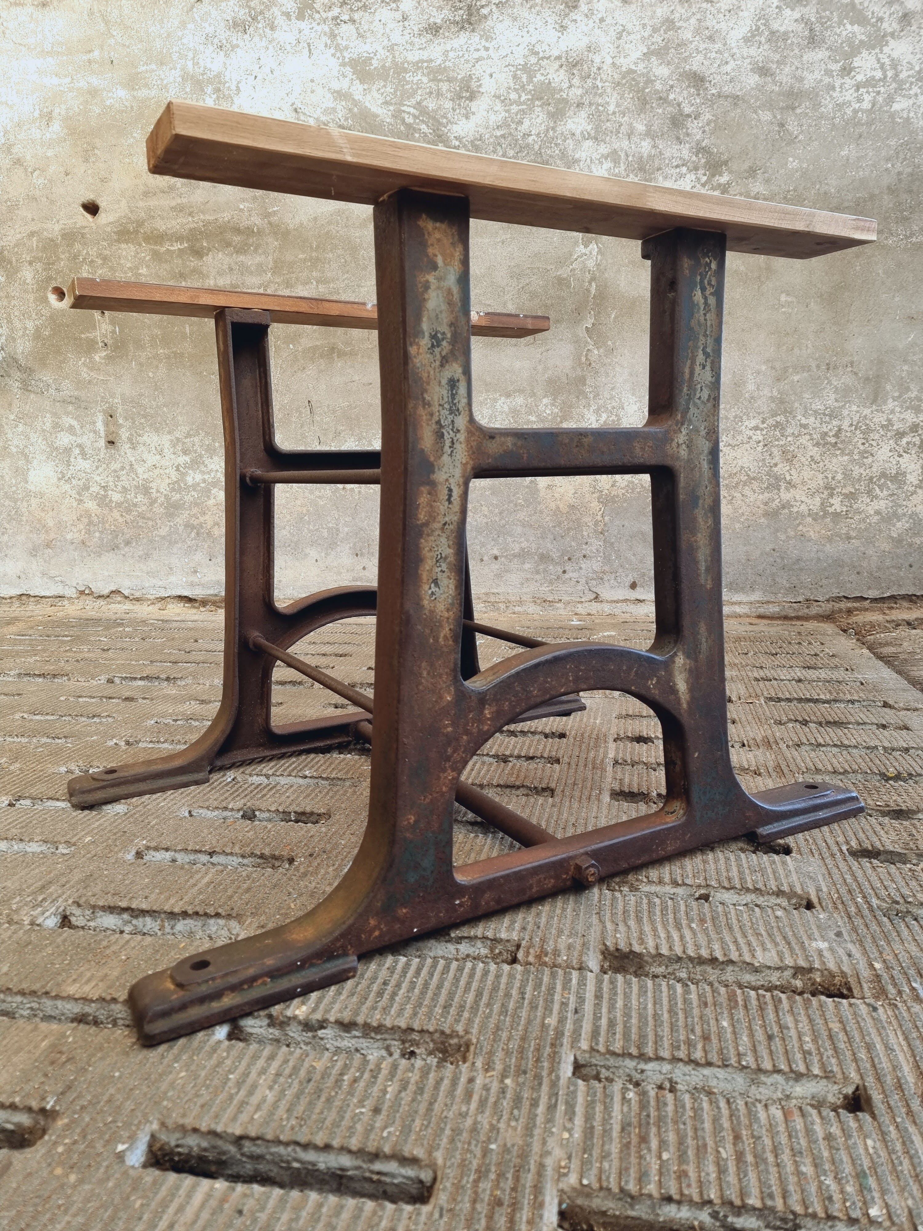Industrial table XXL dining table oak