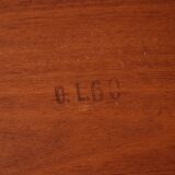 Restored teak coffee table (MK10665)