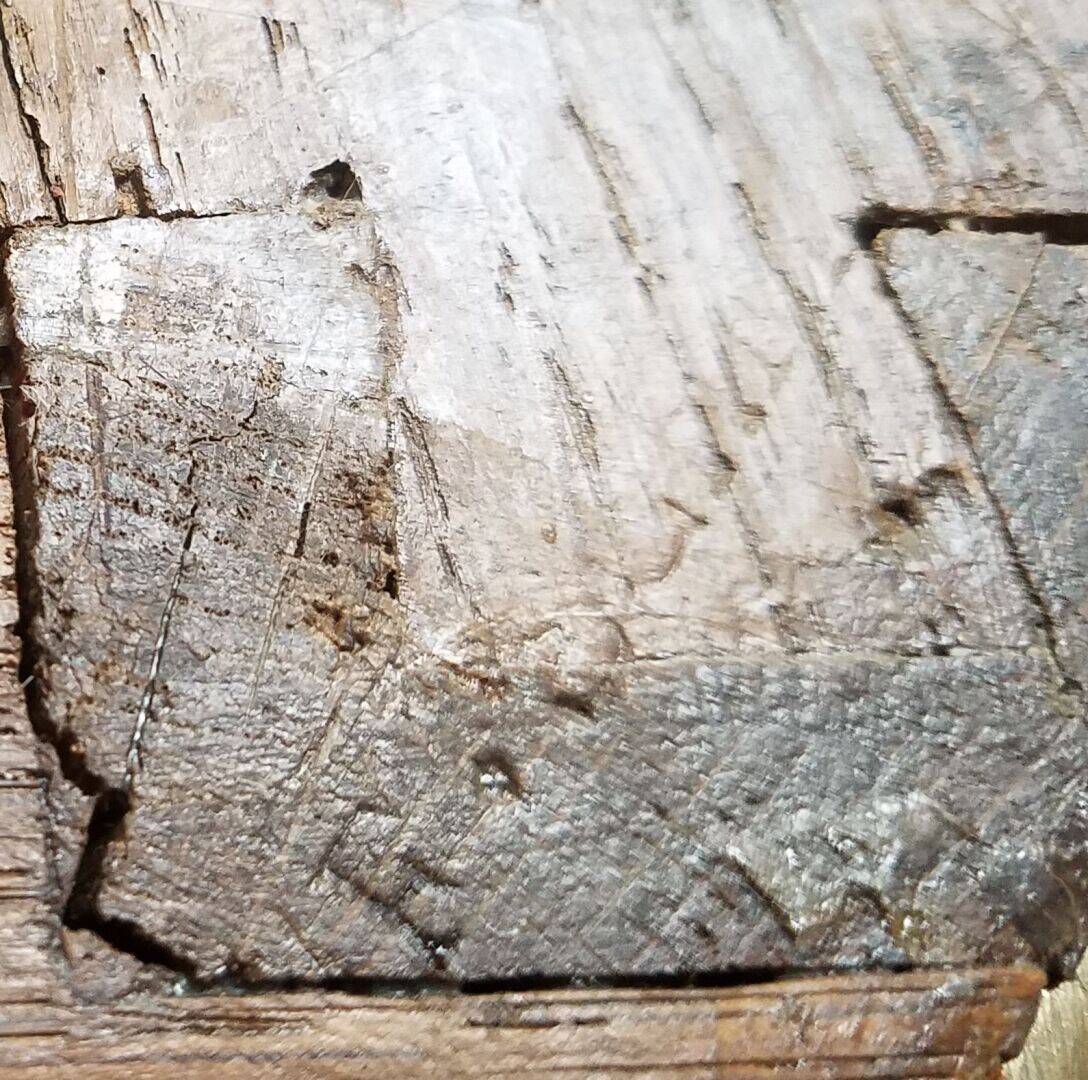 Secretary Louis xvi stamped