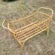 Rattan cradle 60s