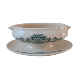 Saucière terre de fer Longchamp late nineteenth