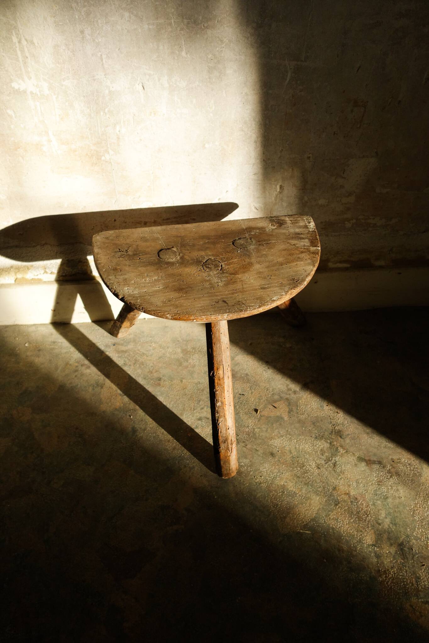 Antique wooden stool
