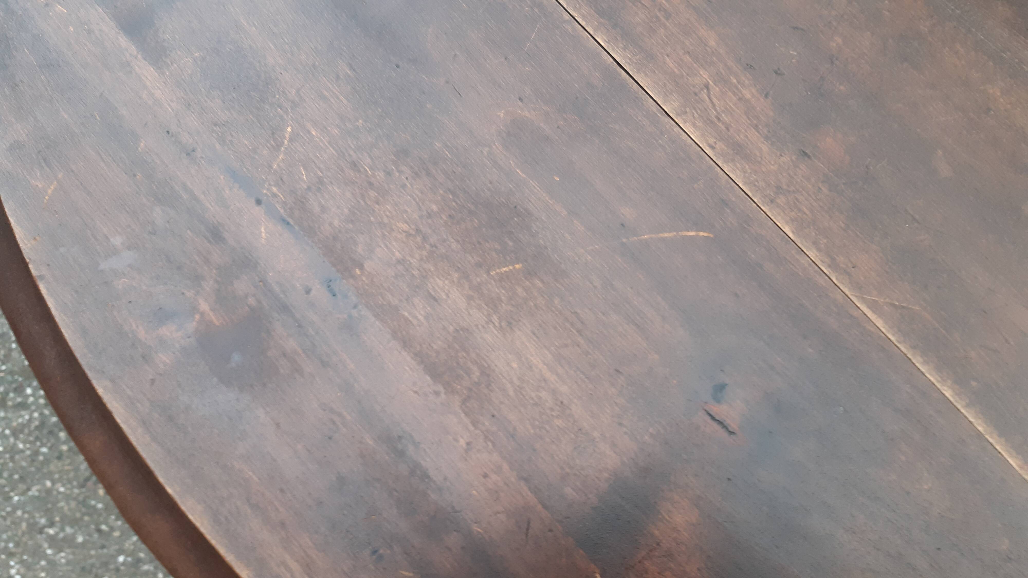 Table with fruit wood flaps, early 20th century