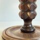 Lampe bois façon Charles Dudouyt