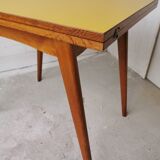 Vintage table with system