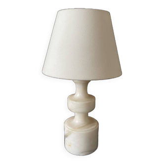 Antique marble table lamp