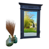 Antique beveled mirror