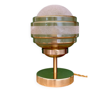 Lampe à poser globe - verre