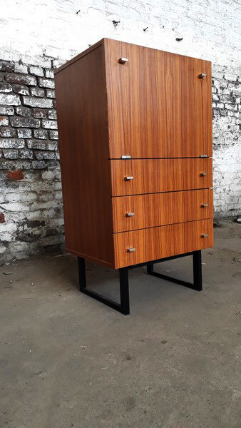 Writing desk bar "Model 693" by Pierre Guariche for Meurop 1960