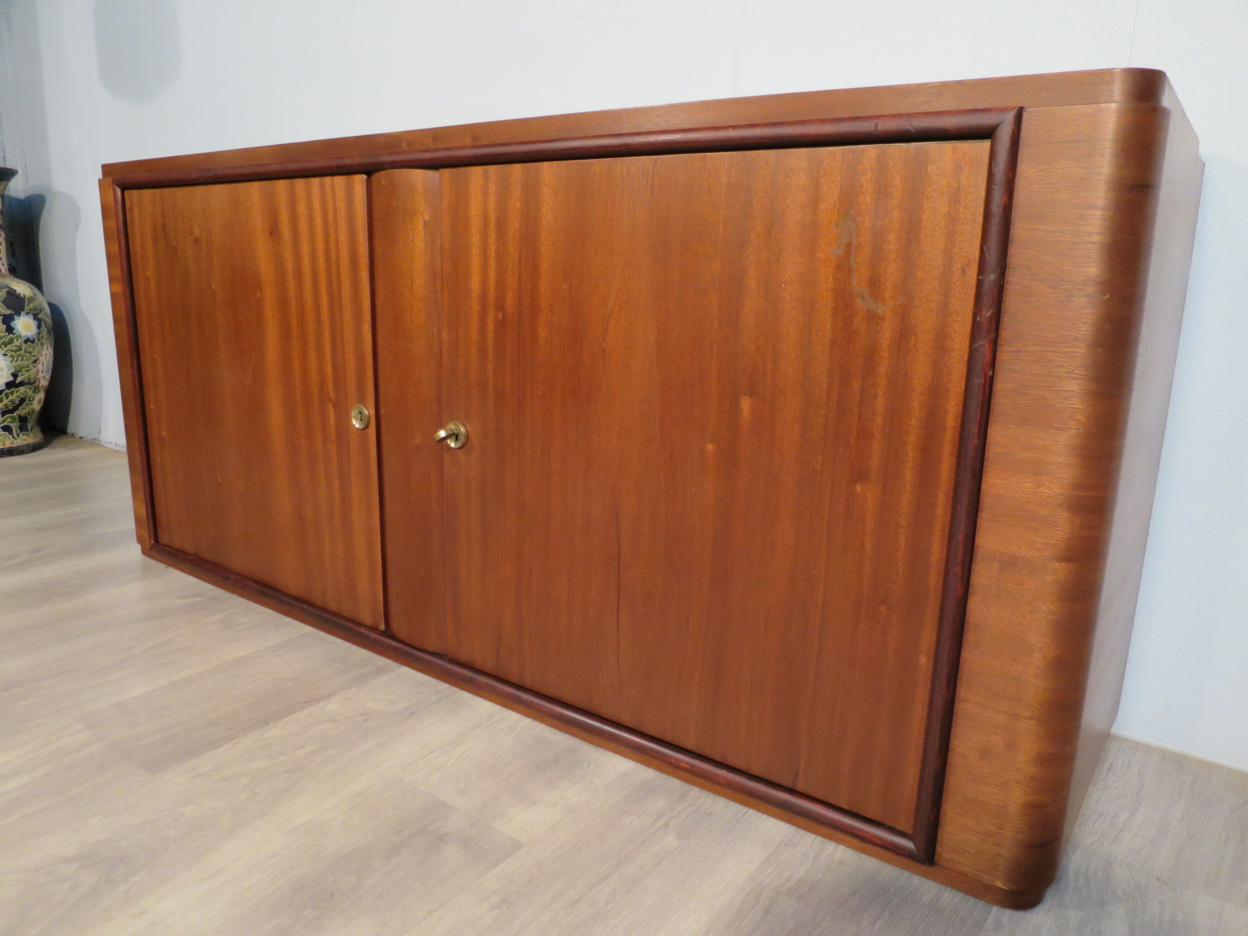 Art Deco mahogany buffet