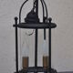 Pair of vintage black lanterns