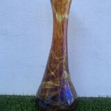 Vase en verre soufflé Jean-Claude Novaro