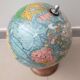 Terrestrial globe created by J. Forest, published by Girard Barrère & Thomas.