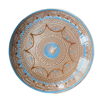 Romanian handicraft ceramic dish