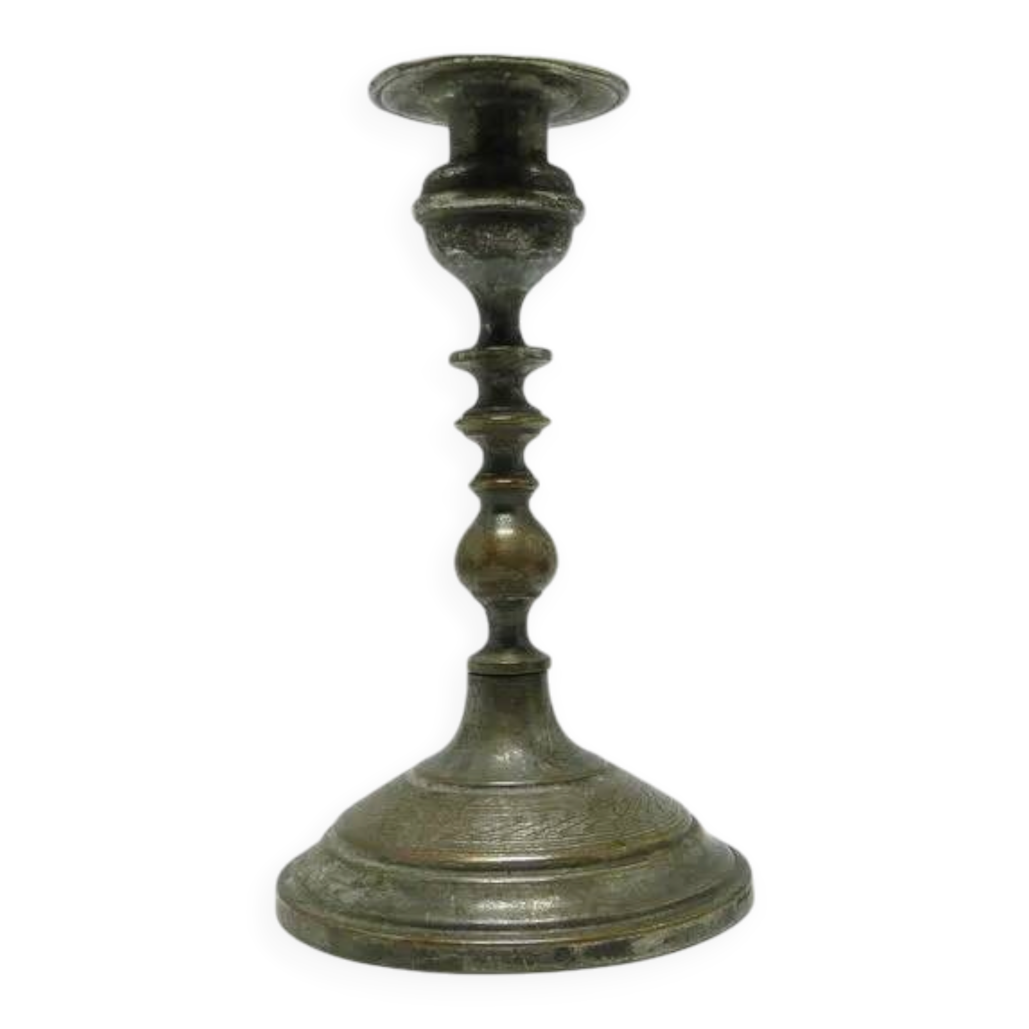 ADK Empire Candle Holder, silver-plated brass, Austria, early 20th century