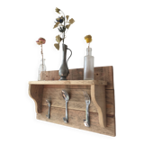 Pallet wall shelf