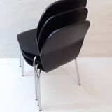 Ilmari Lappalainen - A set of three 'Columna' chairs for Asko. Ca. 1956. Fi