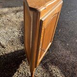 Vintage oak corner unit