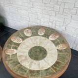 Ceramic coffee table signed Barrois Barrois (Vallauris)