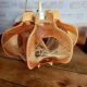 Scandinavian vintage wire pendant light