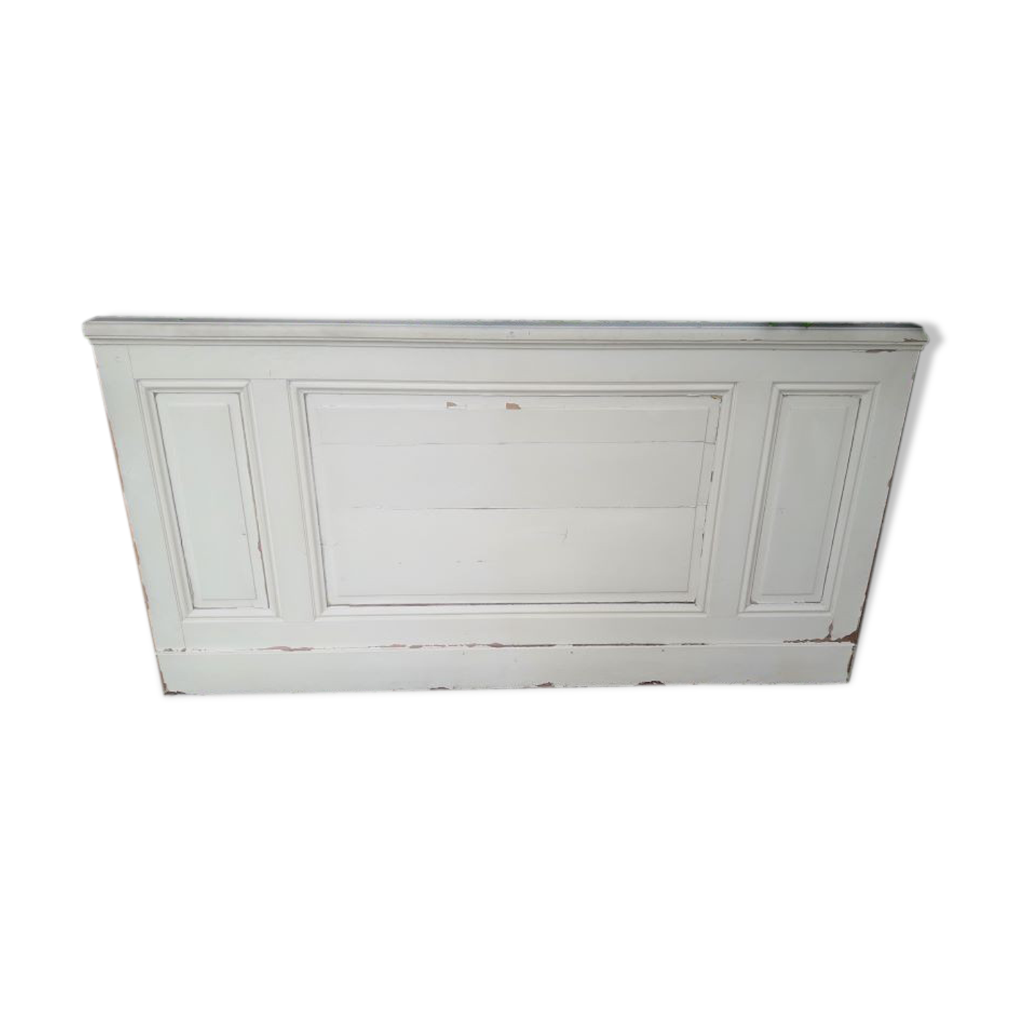 Woodwork 89x172cm painted 3 panels, 19th