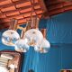 Murano Mazzega chandelier