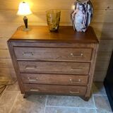 Commode vintage en chêne