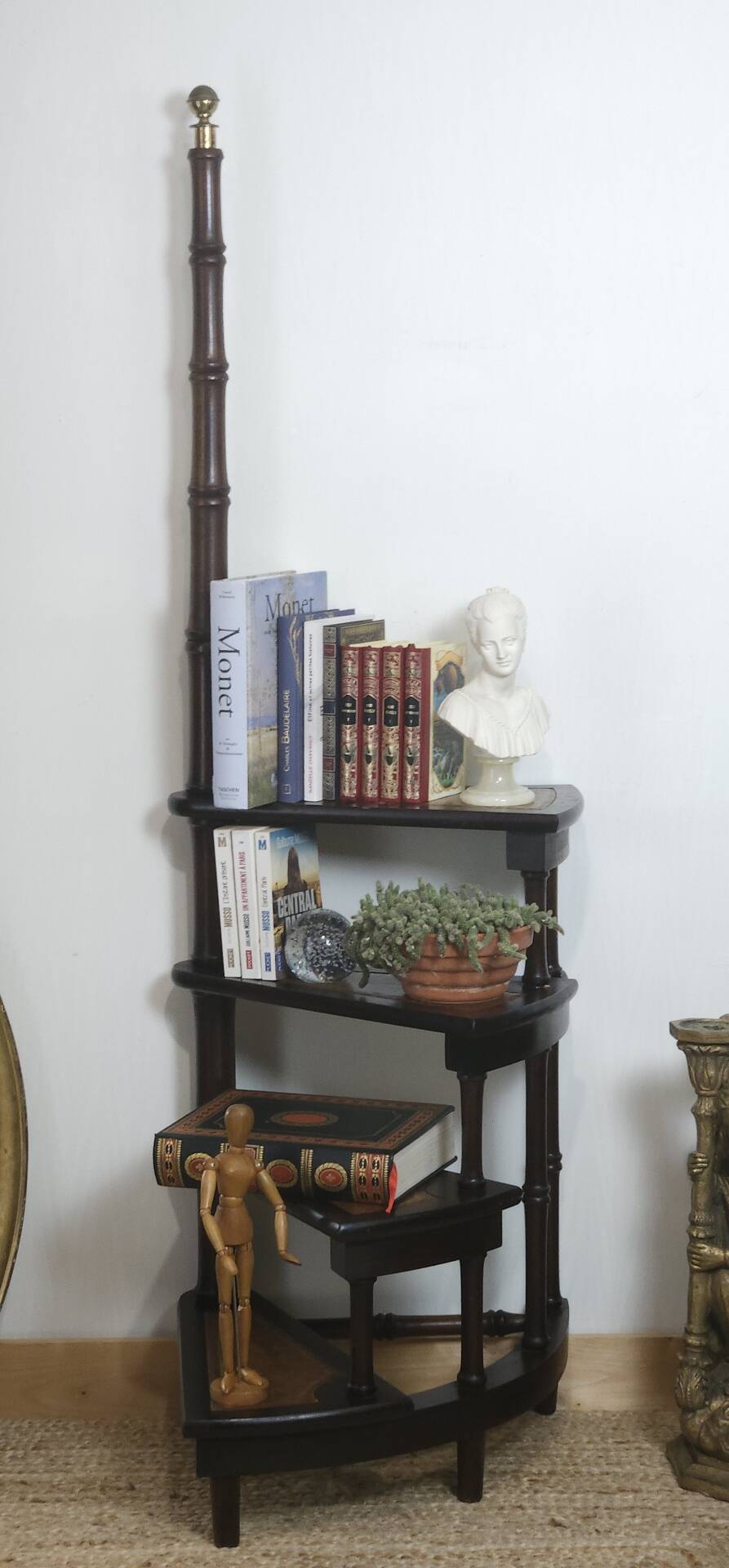 Victorian English library staircase