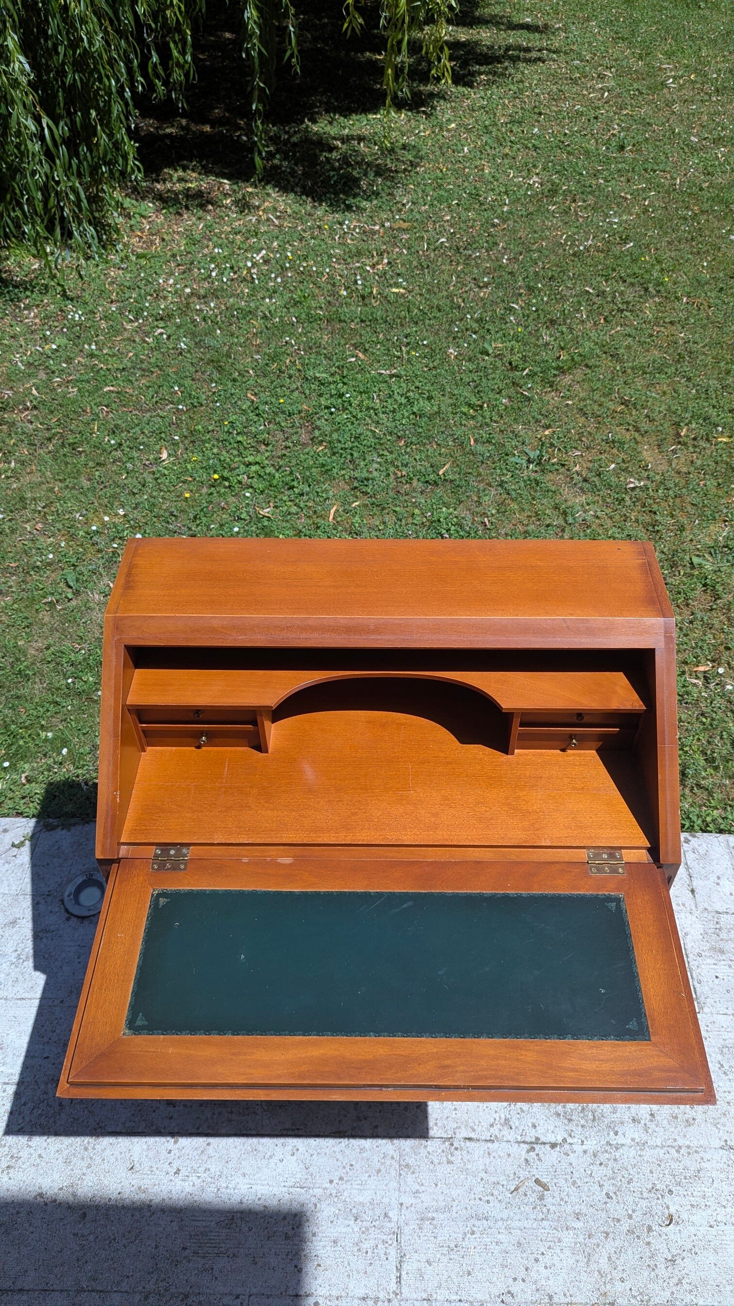 Slope secretary / Louis XVI style desk in wood – Very good condition