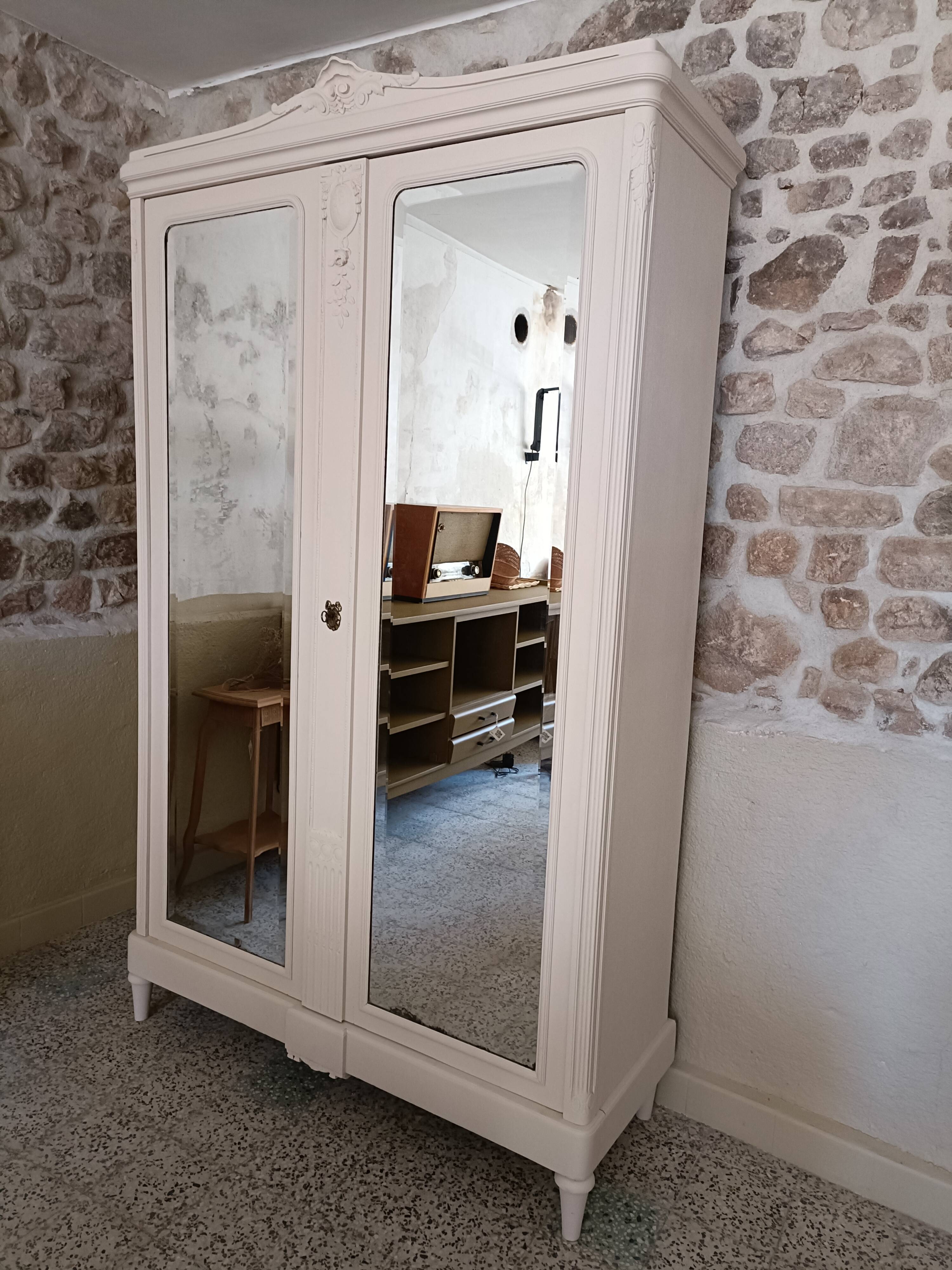 Renovated Art Deco wardrobe