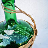 Demijohn dressed in wicker